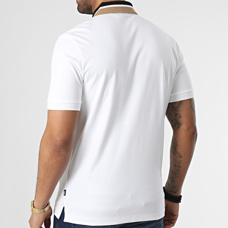 BOSS - Polo Manches Courtes Parlay 50481614 Blanc