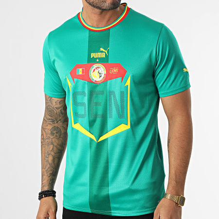 Puma - Camiseta réplica del maillot visitante del FSF 765698 Verde
