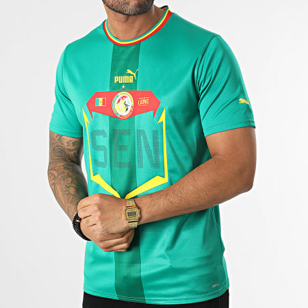 Puma - Tee Shirt FSF Away Jersey Replica 765698 Vert