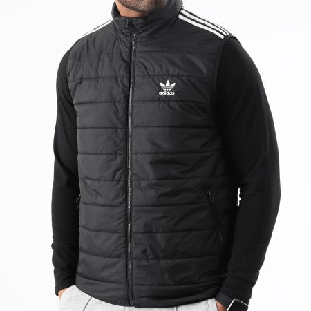 Adidas Originals - Abrigo acolchado sin mangas HL9217 Negro