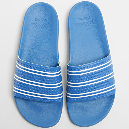 Adidas Originals - Zapatillas Adilette GX9896 Azul Nube Real Blanco
