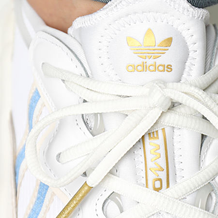 Adidas Originals - Ozweego GX9890 Cloud White Light Blue Off White Sneakers