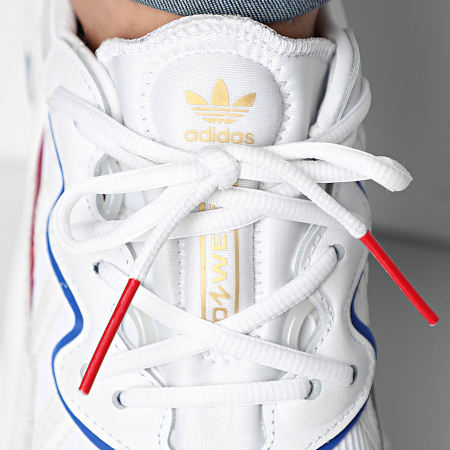 Adidas Originals - Ozweego GX9891 Cloud White Crystal White Royal Blue Sneakers