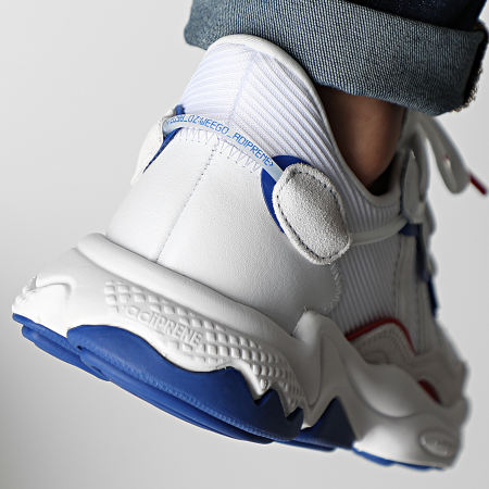 Adidas Originals - Ozweego GX9891 Cloud White Crystal White Royal Blue Sneakers