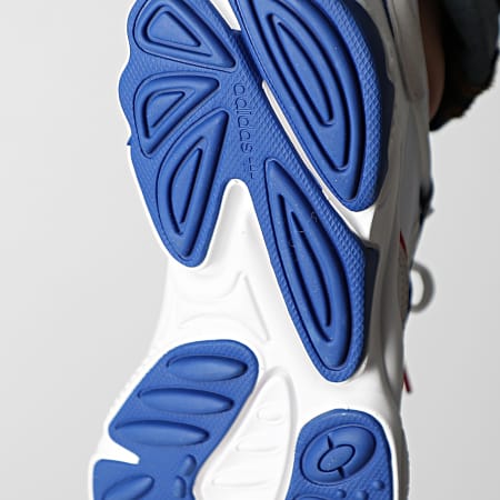 Adidas Originals - Baskets Ozweego GX9891 Cloud White Crystal White Royal Blue