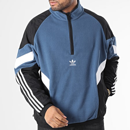 Adidas Originals - HK7362 Chaqueta polar Outdoor Azul Negro