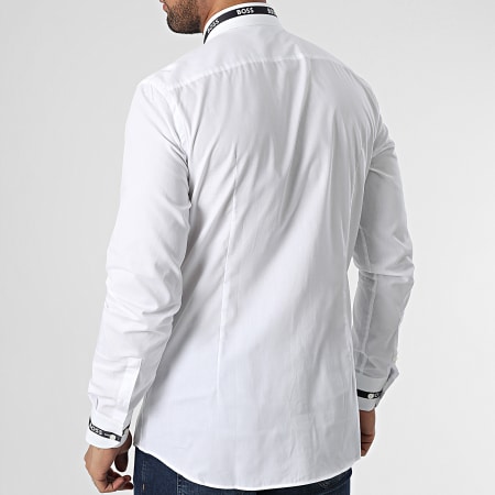 BOSS - Camicia a maniche lunghe 50484516 Bianco