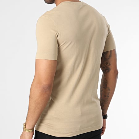 Calvin Klein - Tee Shirt Stacked Logo 0595 Beige