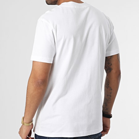 Calvin Klein - Maglietta Distintivo rimpicciolito 2468 Bianco