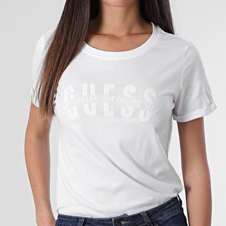 Camiseta blanca new arrivals guess mujer