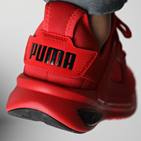 Puma - Softride Enzo Evo 377048 Sneaker alte Puma Rosso Alto Rischio Nero
