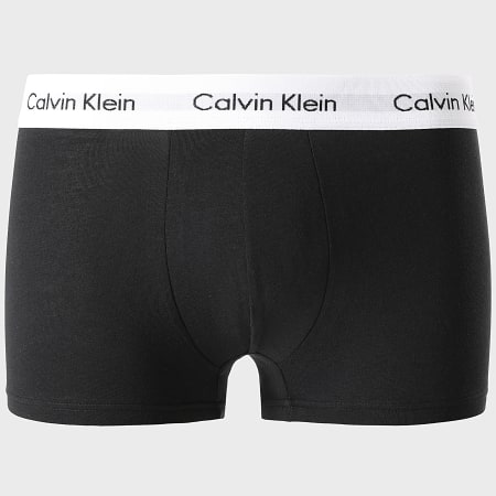 Calvin Klein - Pack de 6 Boxers U2662G Negro Blanco Gris Heather