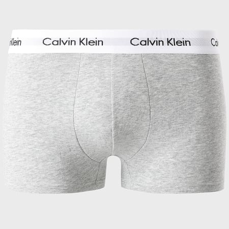 Calvin Klein - Lot De 6 Boxers U2662G Noir Blanc Gris Chiné
