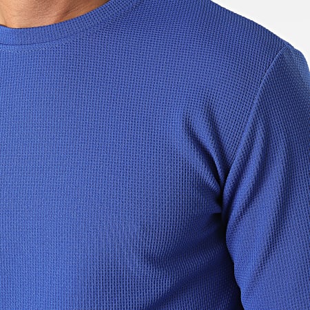 Frilivin - Ensemble Tee Shirt Manches Longues Et Pantalon Jogging Bleu Roi