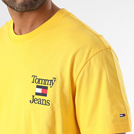 Tommy Jeans - Tee Shirt Relaxed Chest Logo 5673 Jaune