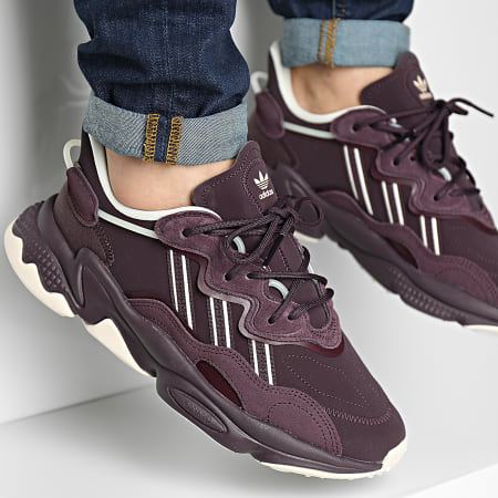 Adidas Originals Baskets Ozweego GY6801 Shadow Maroon Ecru Tint Cloud White LaBoutiqueOfficielle