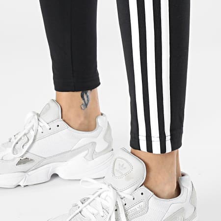 Adidas Sportswear - Leggings Femme A Bandes 3 Stripes GL0723 Noir