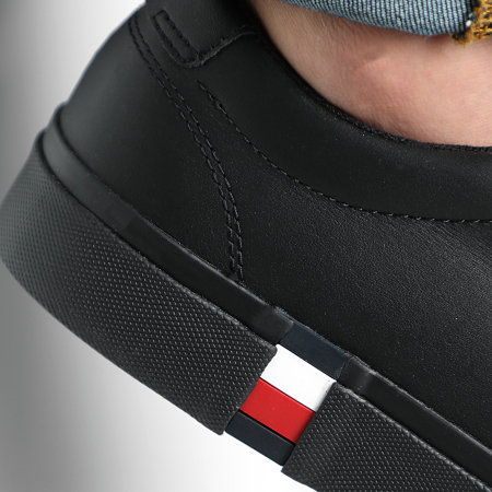 Tommy Hilfiger - Baskets Modern Vulc Corporate Leather 4351 Black