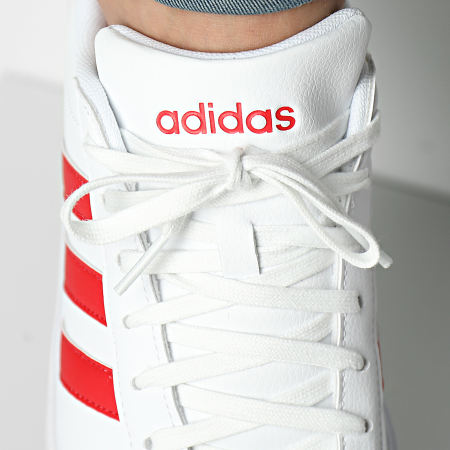 Adidas Sportswear - Grand Court 2 FZ6363 Cloud White Scarlet Core Black Sneakers