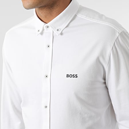 BOSS - Biado Camisa Manga Larga 50483752 Blanco
