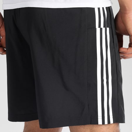 Adidas Performance - Pantalones cortos de jogging con rayas IC1484 Negro