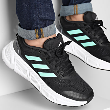 Adidas Sportswear - Sneakers Questar HP2438 Core Black Pulse Mint Carbon