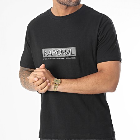 Kaporal - Camiseta negra Cyril