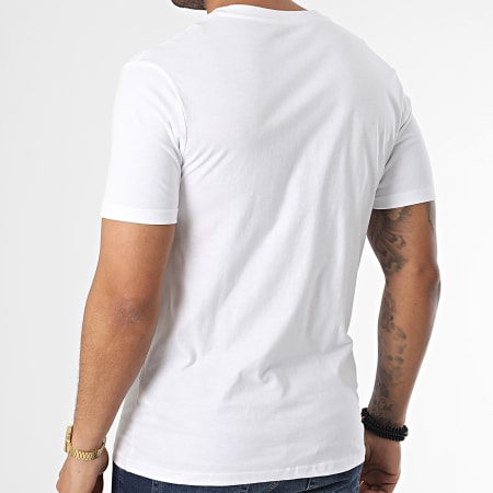 Kaporal - Tee Shirt Col V Seterm Blanc
