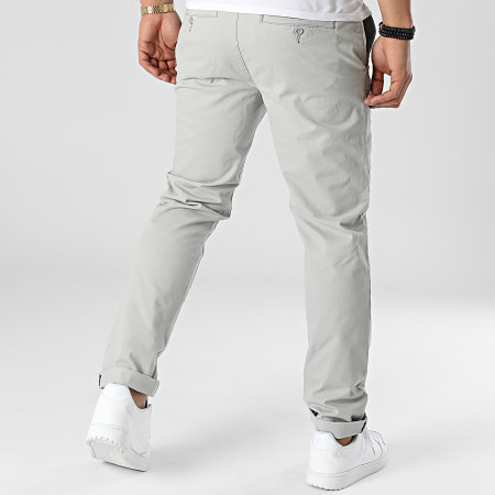Only And Sons - Pantalon Chino Slim Pete Gris Clair