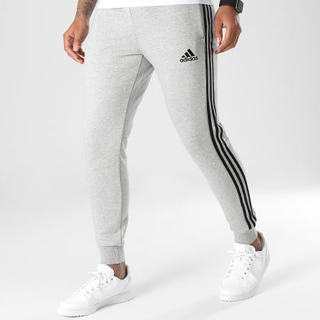 Adidas Sportswear - GM1091 Pantaloni da jogging a righe grigio erica