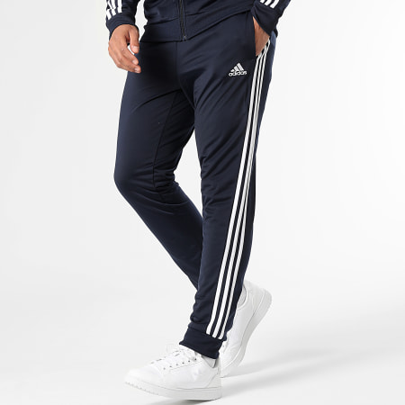 Adidas Sportswear - Ensemble De Survetement A Bandes HZ2220 Bleu Marine