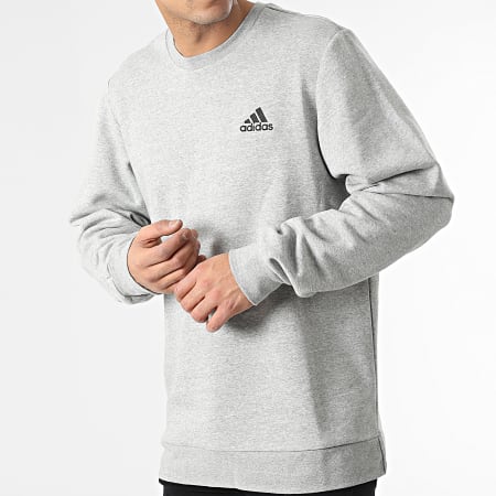 Adidas Sportswear - Sweat Crewneck H12221 Gris Chiné