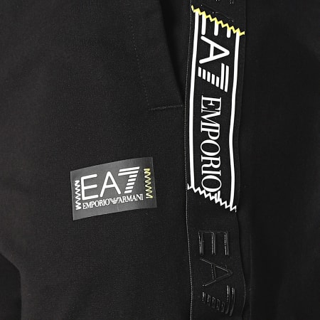 EA7 Emporio Armani - Pantalon Jogging A Bandes 3RPS56-PJ05Z Noir