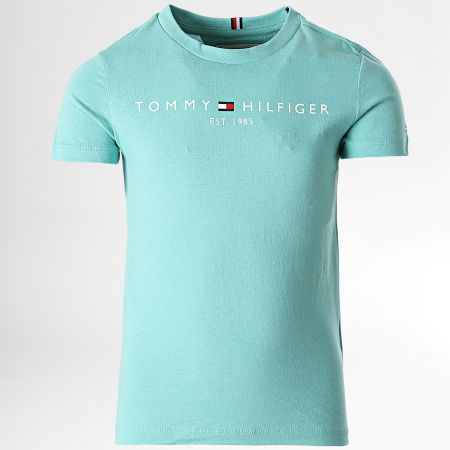 Tommy Hilfiger - Camiseta niño 0201 Turquesa