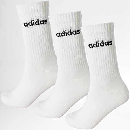 Adidas Sportswear - Lot De 3 Paires De Chaussettes HT3455 Blanc