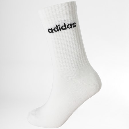 Adidas Sportswear - Lot De 3 Paires De Chaussettes IC1302 Noir Blanc Gris Chiné