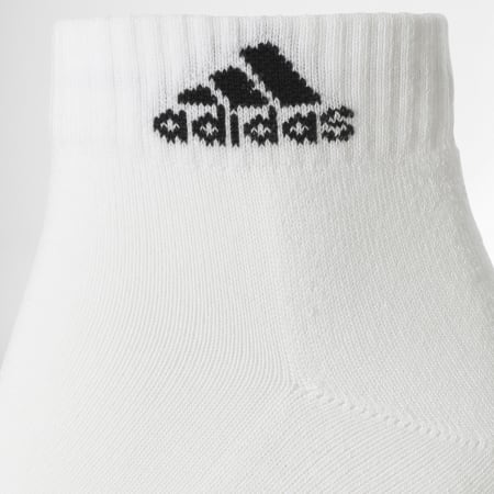 Adidas Sportswear - Lot De 3 Paires De Chaussettes IC1281 Noir Blanc Gris Chiné