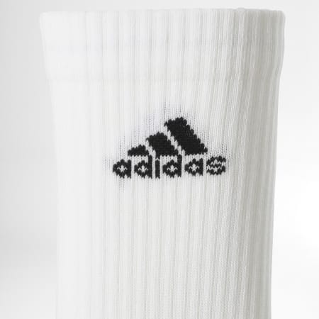 Adidas Sportswear - Lot De 3 Paires De Chaussettes IC1311 Noir Blanc Gris Chiné