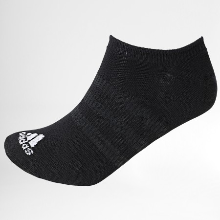 Adidas Sportswear - Lot De 3 Paires De Chaussettes IC1328 Noir Blanc Gris Chiné
