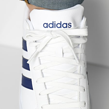 Adidas Sportswear - Baskets Grand Court 2 HP2531 Cloud White Collegiate Navy