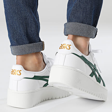 Asics - Sneakers Japan Donna 1202A024 Bianco Shamrock Verde