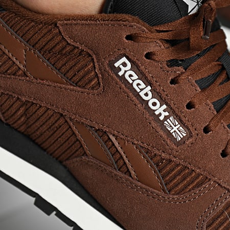 Reebok - Sneakers classiche in pelle GW3792 Brown Core Black Chalk