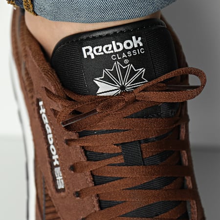 Reebok - Baskets Classic Leather GW3792 Brown Core Black Chalk