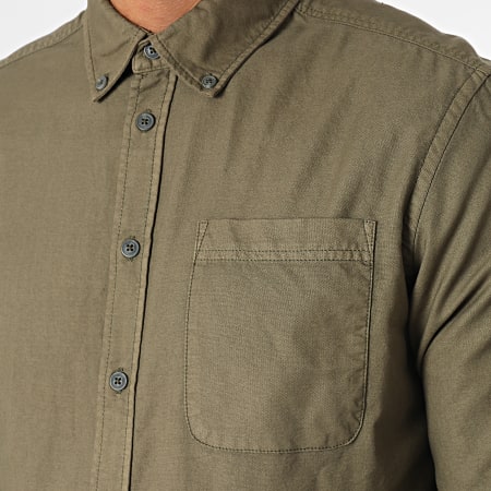 Blend - Camicia a maniche lunghe 20714746 Verde Khaki