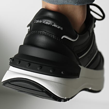 Calvin Klein - Chunky Runner Cinta 0588 Zapatillas Negro Plata