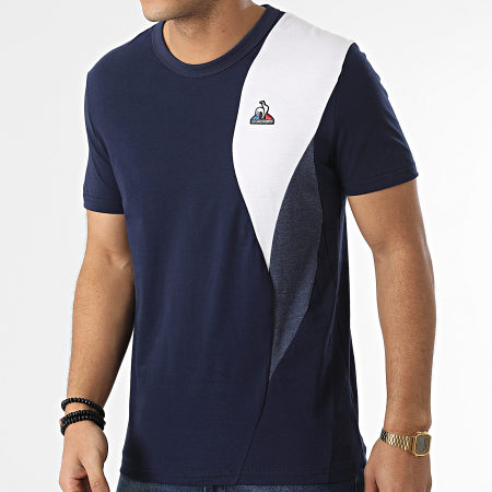 Le Coq Sportif - Camiseta Temporada 1 N1 2310020 Azul Marino Blanco