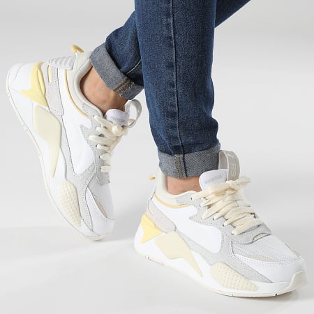 Puma - Sneakers da donna RS-X Thrifted 390648 White Pristine Feather Gray