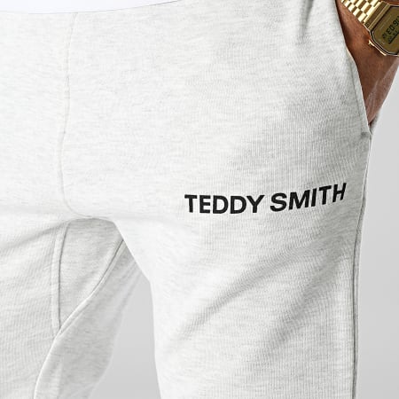 Teddy Smith - Pantalon Jogging Required Gris Chiné