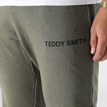Teddy Smith - Pantalon Jogging Required Vert Kaki