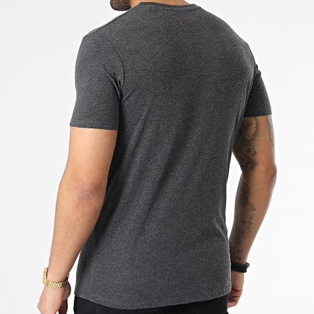 Teddy Smith - Tee Shirt Ticlass Basic Gris Anthracite Chiné